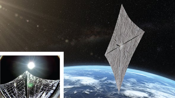 Solar-Sail Technology Gets Its Day in the Sun
