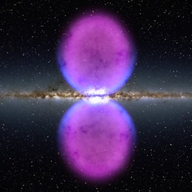 Hidden in Plain Sight: Researchers Find Galaxy-Scale Bubbles Extending from the Milky Way