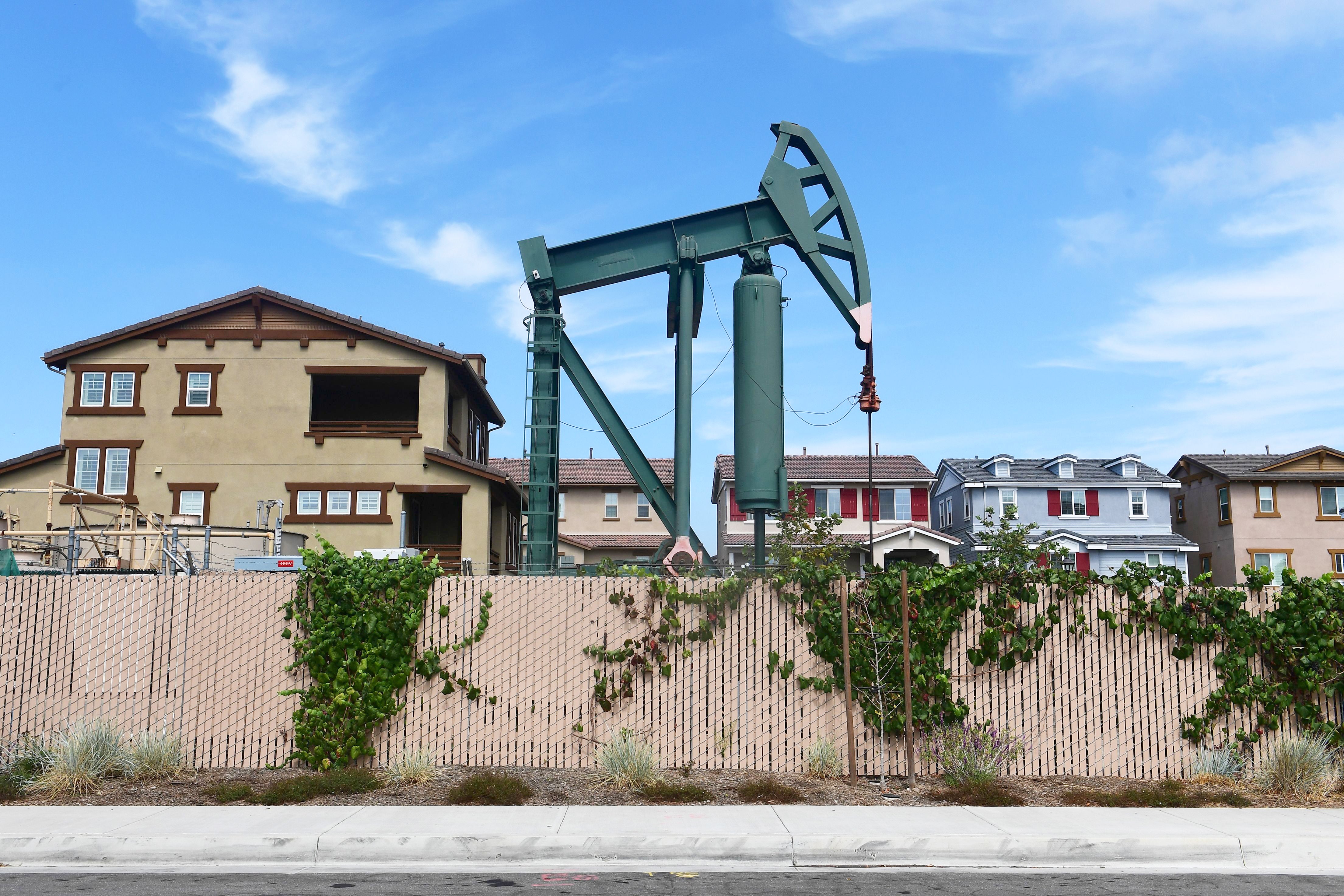 Oil Wells In A Living Room