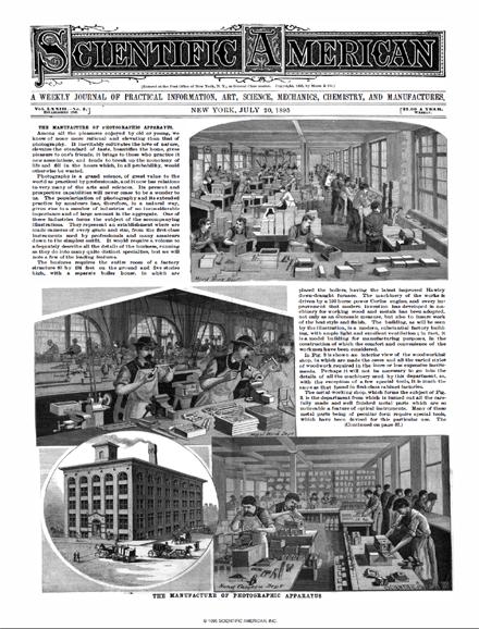 Scientific American Magazine Vol 73 Issue 3