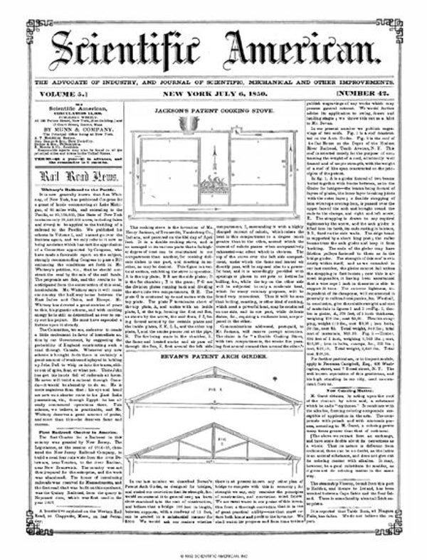 Scientific American Magazine Vol 5 Issue 42