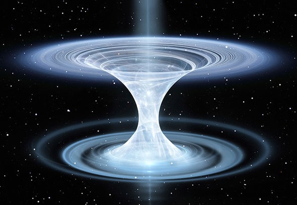 Magnetic Wormhole Created in Lab