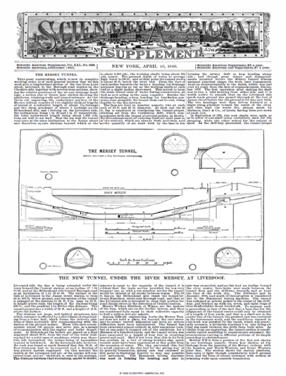 Scientific American Supplements Volume 21 Issue 536supp Scientific