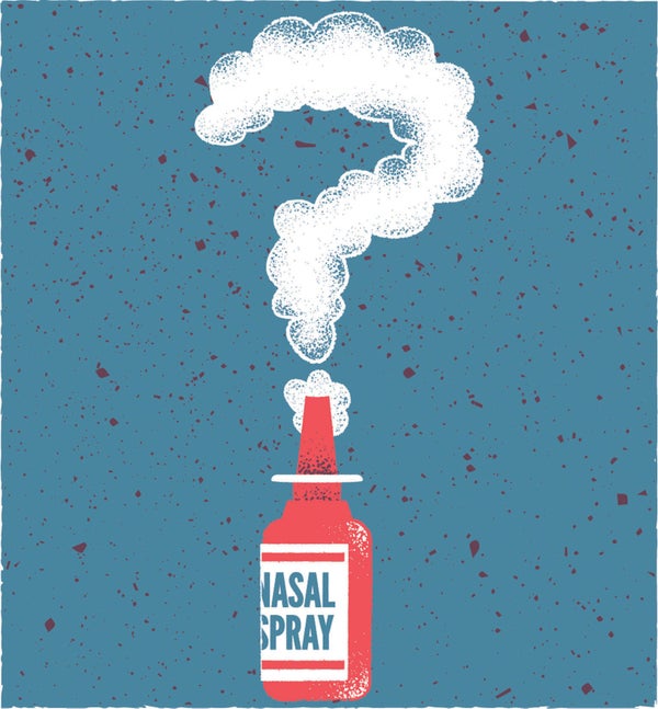 Nasal spray.