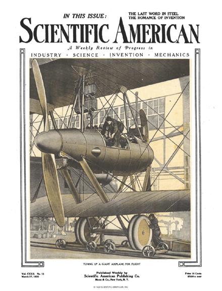 Scientific American Magazine Vol 122 Issue 13