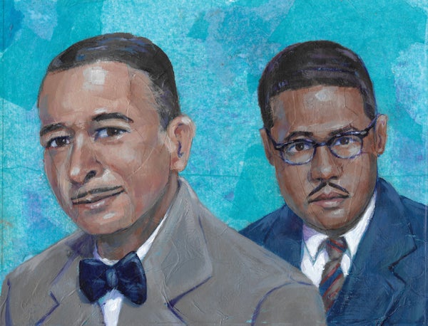 An illustration of Russell W. Brown and James H. M. Henderson.