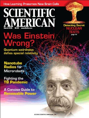 Scientific American Magazine Vol 300 Issue 3
