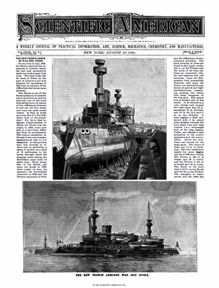 Scientific American Magazine Vol 63 Issue 8