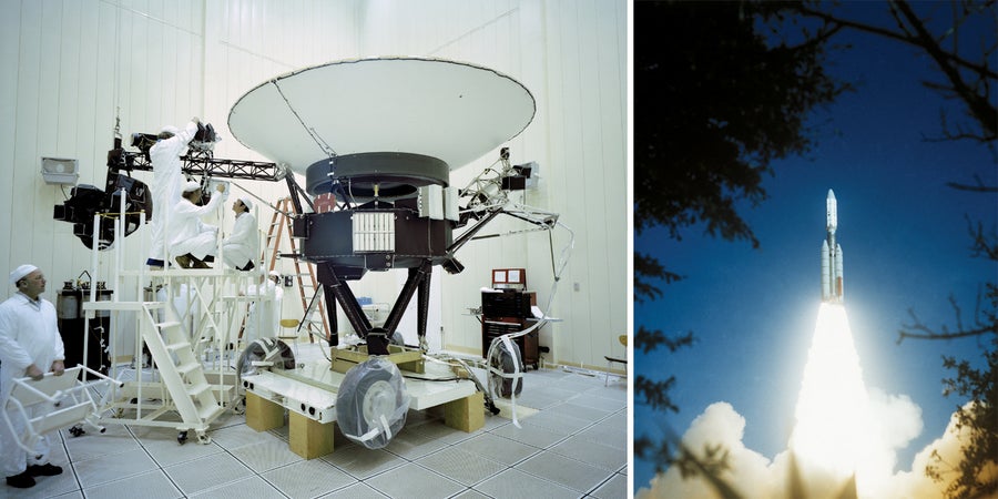 where is the voyager spacecraft now