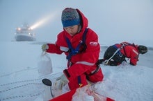 Frozen in Dwindling Ice, an Historic Expedition Finds a 
