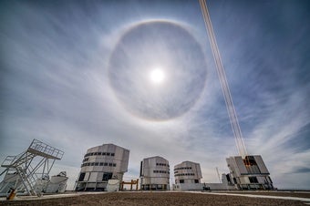 European Southern Observatory's Very Large Telescope