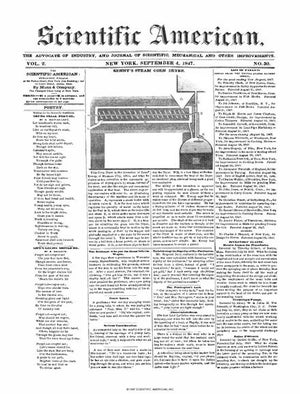 Scientific American Magazine Vol 2 Issue 50
