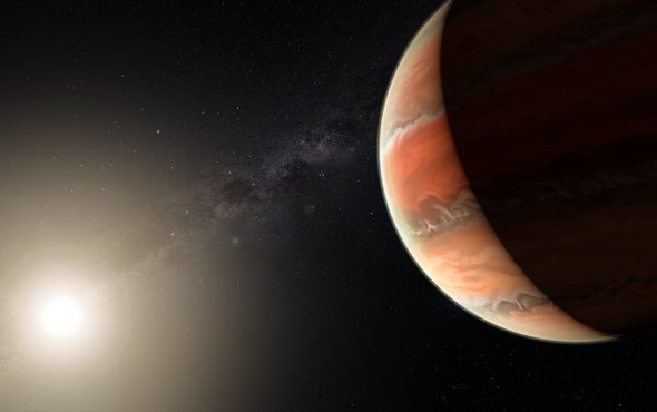 This Ultrahot Exoplanet Has Metallic Skies