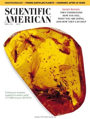Scientific American Magazine Vol 274 Issue 4