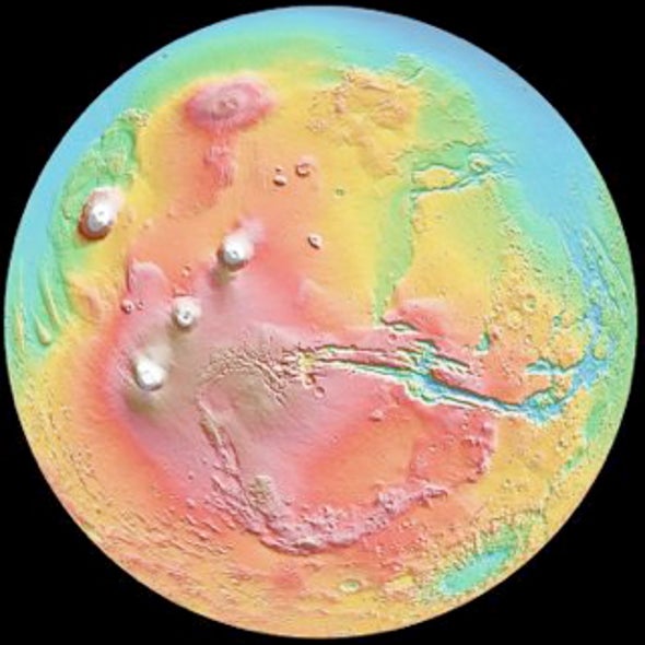 Mars Goes for a Spin--Or at Least Part of It Might