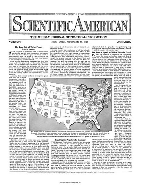 Scientific American Magazine Vol 123 Issue 18