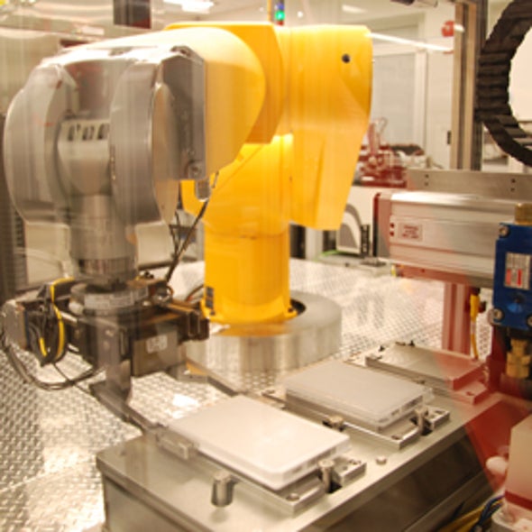 Robot Allows High-Speed Testing of Chemicals