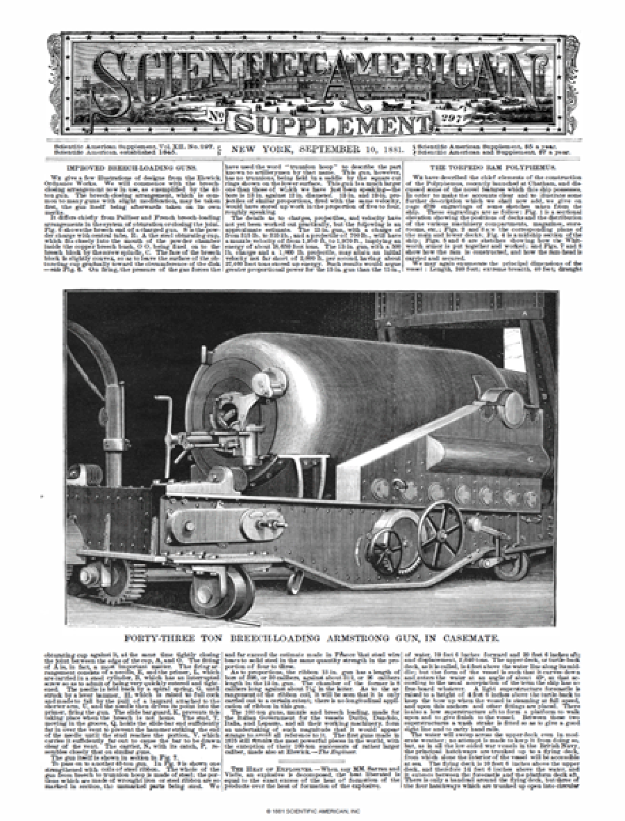 Issue Archive 1881 Scientific American