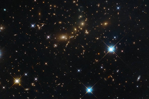 Did Galaxies Grow from Quantum Static? - Scientific American