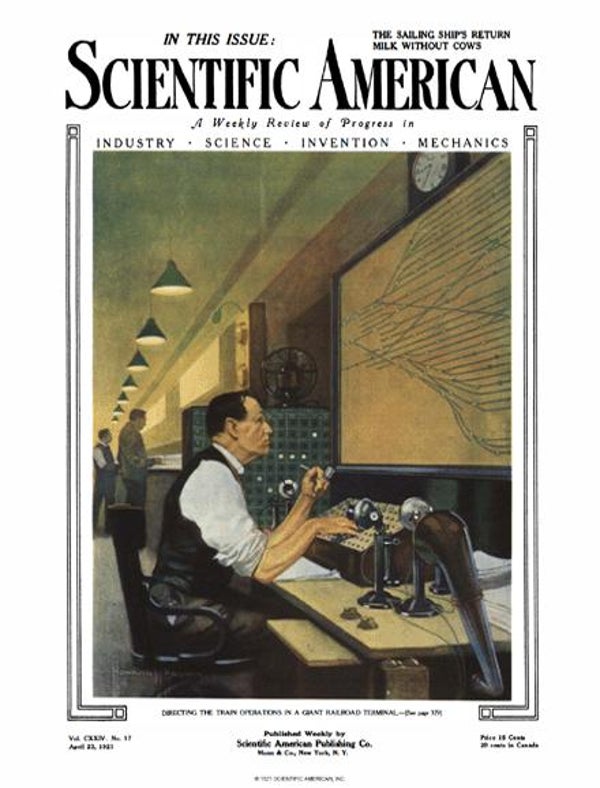 Scientific American Magazine Vol 124 Issue 17