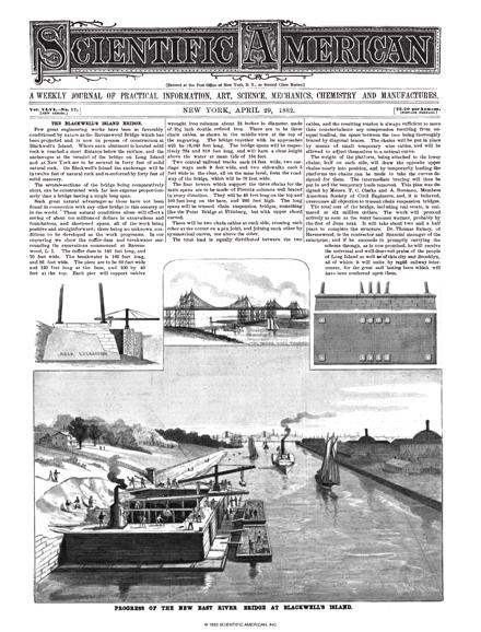 Scientific American Magazine Vol 46 Issue 17
