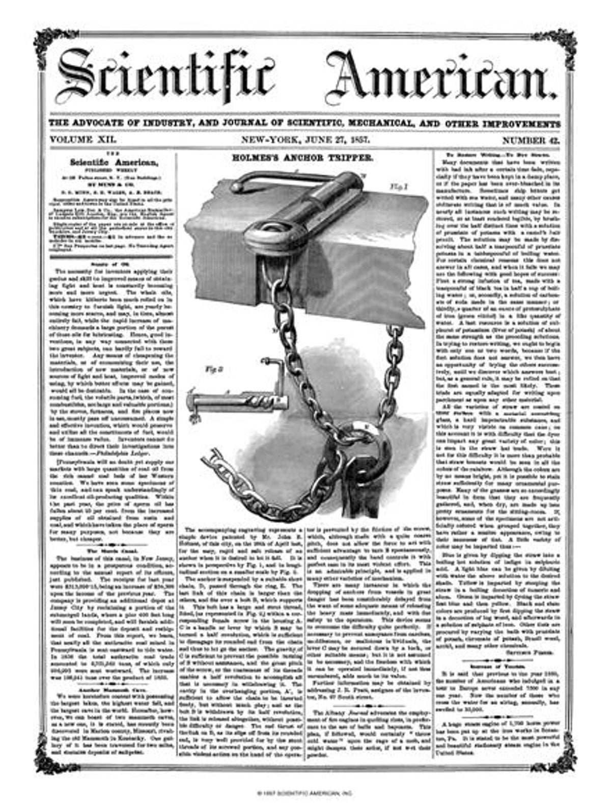 Scientific American Volume 12 Issue 42 Scientific American