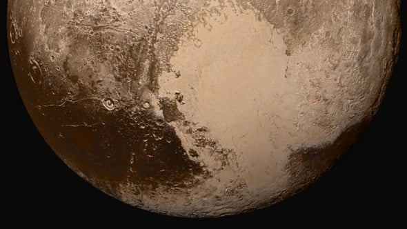New Horizons Finds Nitrogen Glaciers and Hazy Air on Pluto