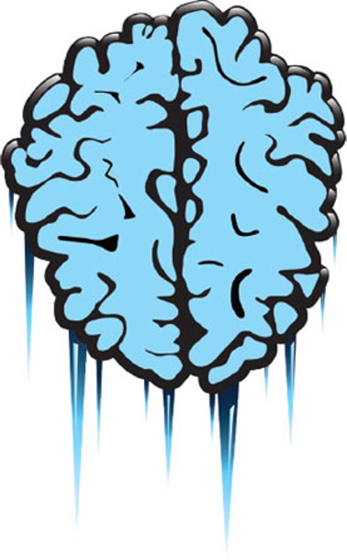 Blood-Flow Changes Cause Brain Freeze