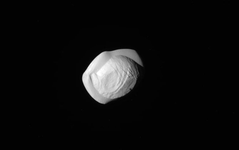 What Made Saturn's Ravioli-Shaped Moons? - Scientific American