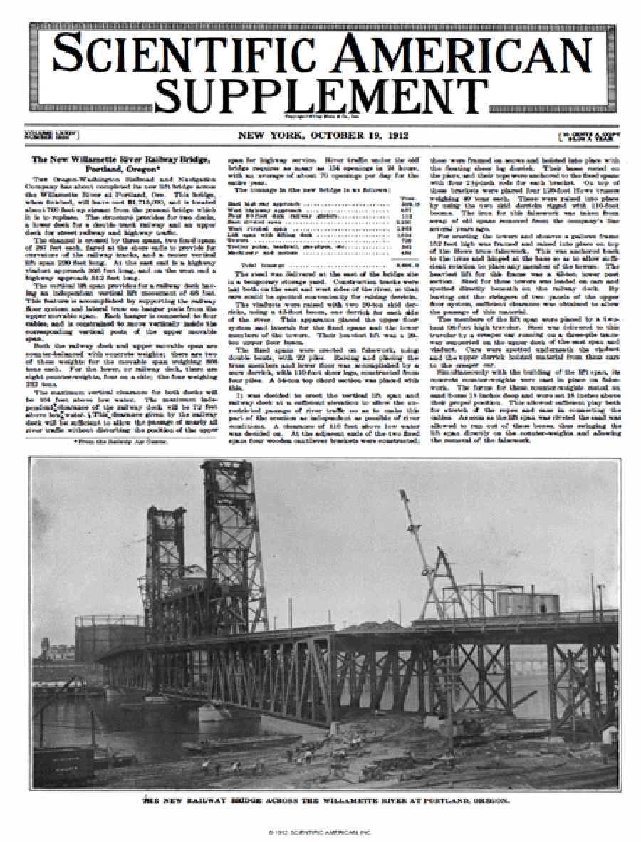 Issue Archive 1912 Scientific American