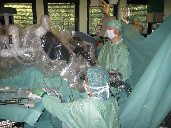 Da Vinci robotic system