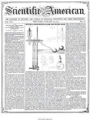 Scientific American Magazine Vol 14 Issue 20
