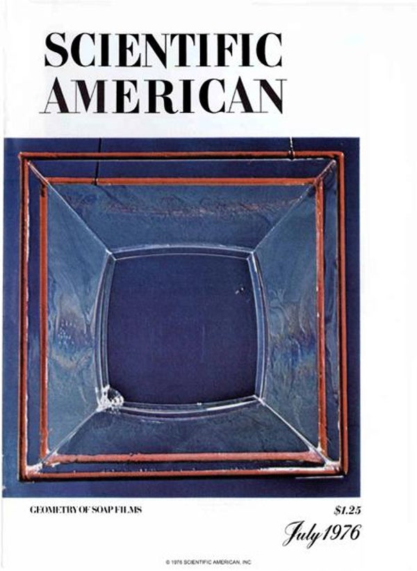 Scientific American Magazine Vol 235 Issue 1