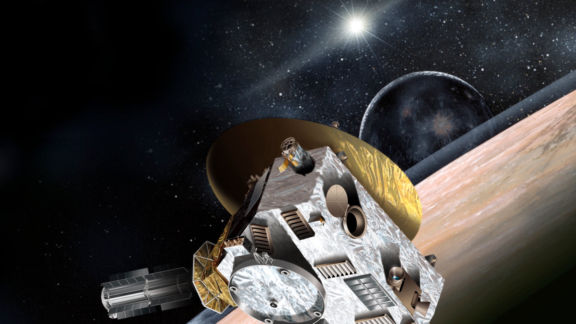 NASA's Pluto Spacecraft Begins New Mission at the Solar System's Edge | Scientific American