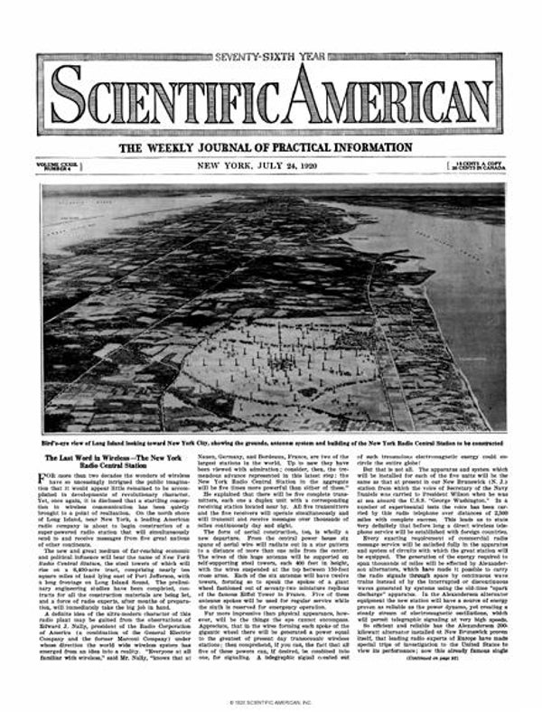 Scientific American Magazine Vol 123 Issue 4