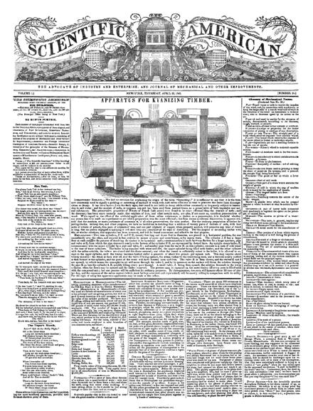 Scientific American Magazine Vol 1 Issue 32