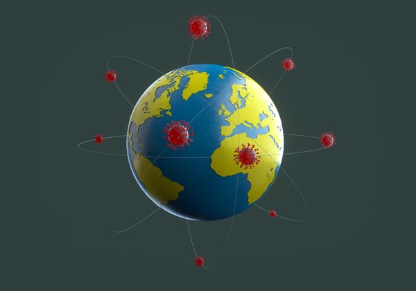 Coronaviruses orbit the Earth like satellites.
