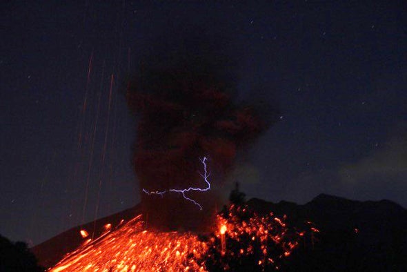What Causes Eerie Volcanic Lightning?