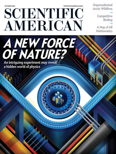 October 2021 issue of 大众科学