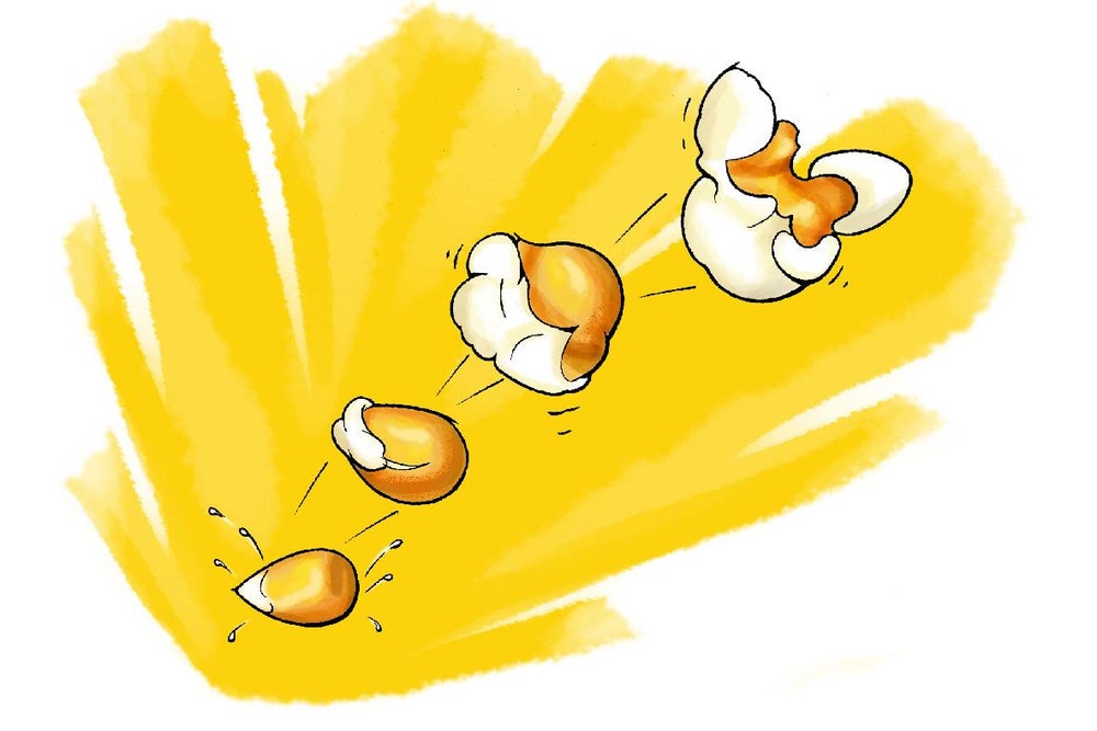 Explore the "POP" in popcorn Scientific American