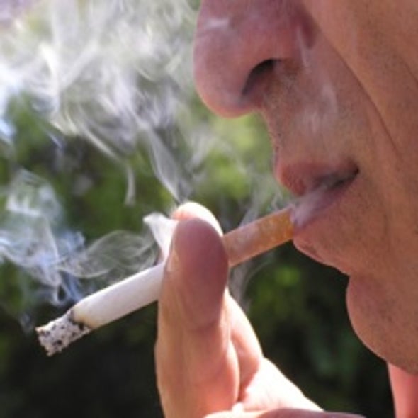 Inhaling Bacteria with Cigarette Smoke Scientific American