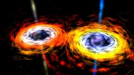Meet "Spikey," a Possible Pair of Merging Supermassive Black Holes