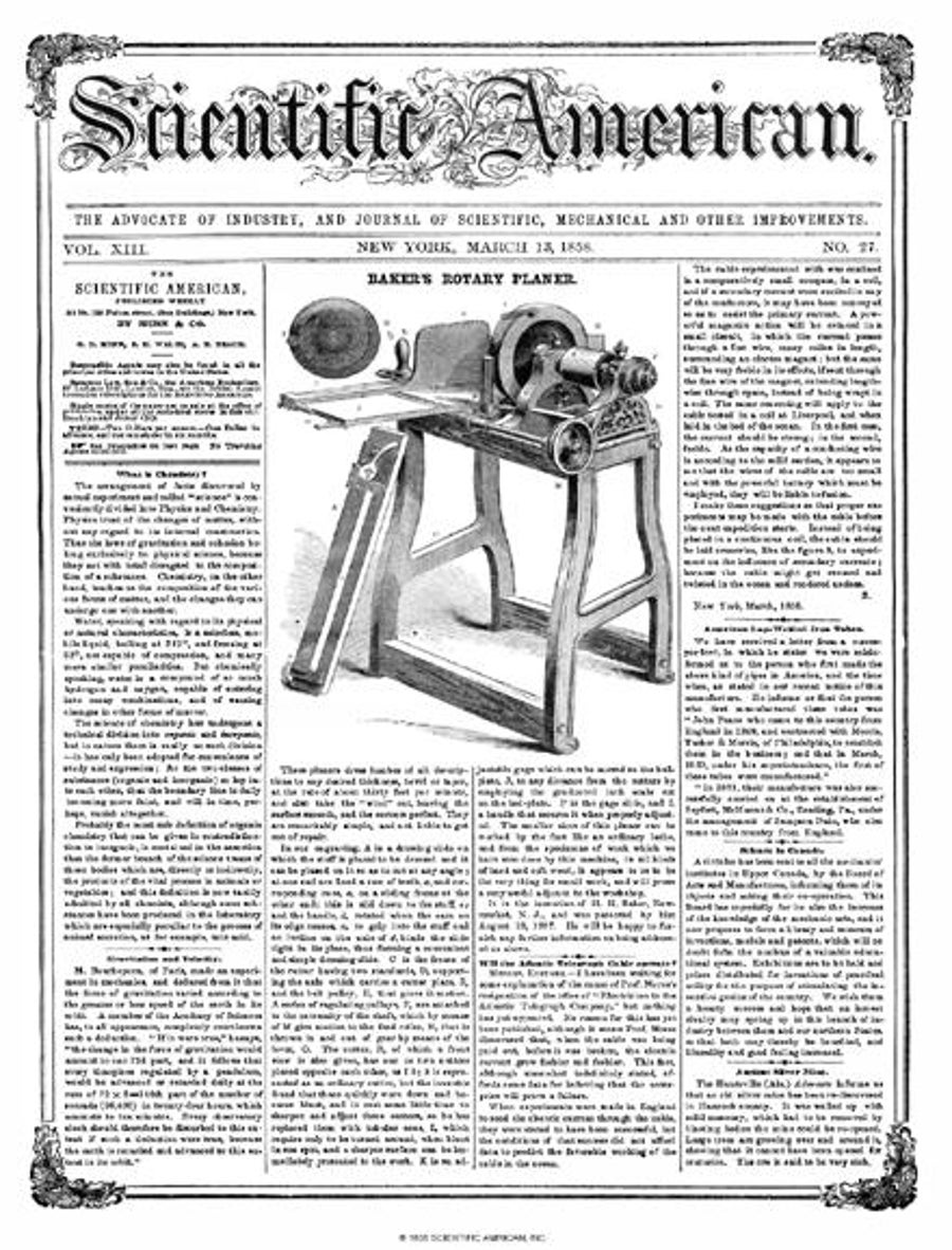 Scientific American Magazine Vol 13 No 27 Scientific American scientific-american-magazine-vol-13-no-27-scientific-american
