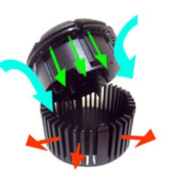 New Cooling Technology Uses Air "Bullets" to Shoot Down Overheated LEDs