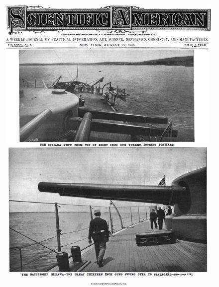 Scientific American Magazine Vol 75 Issue 8