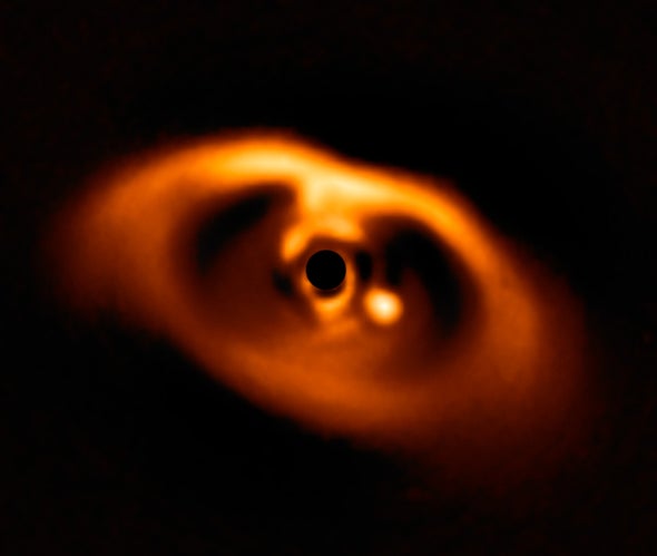 Watch a Baby Exoplanet Being Born