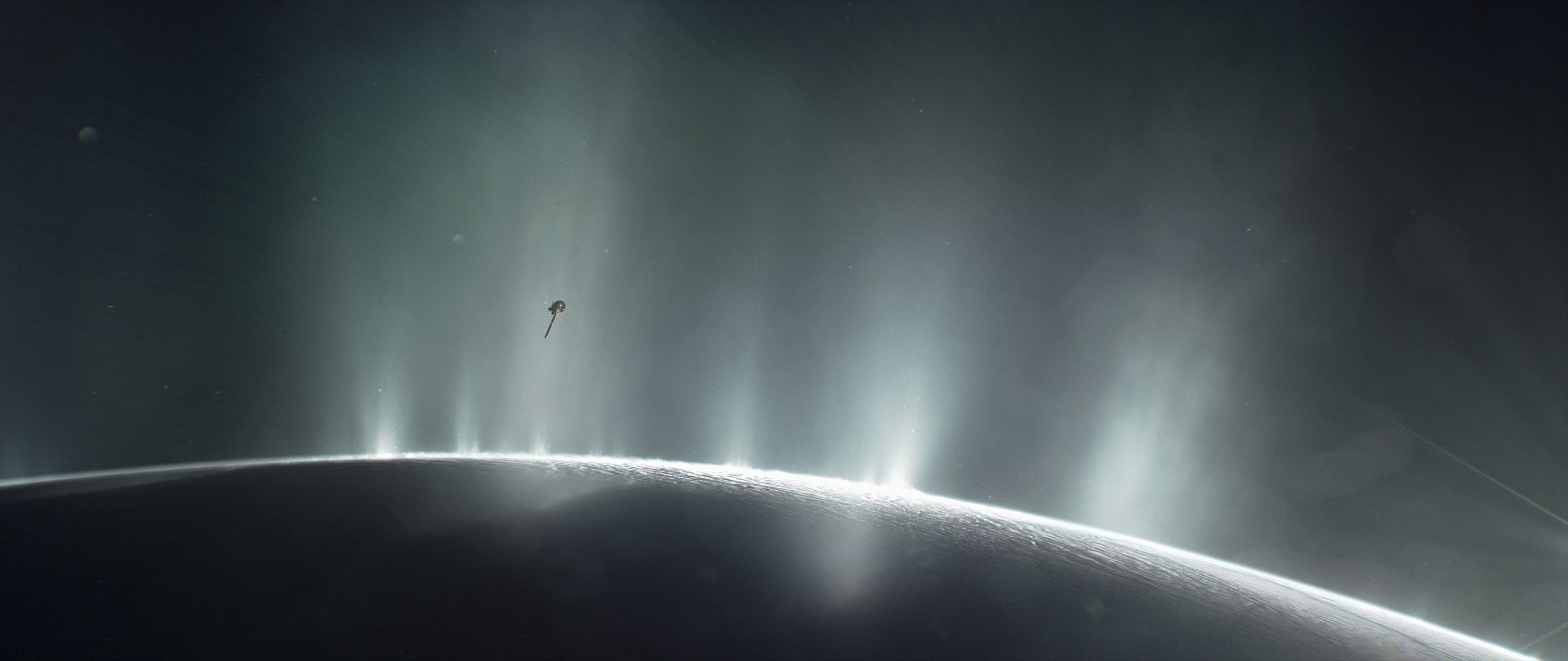 JWST, Satürn'ün Uydusundan Fışkıran Şimdiye Kadarki En Büyük Su Kütlesini Belirledi
