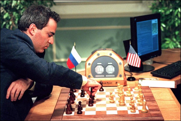 Twenty years on from Deep Blue vs Kasparov: how a chess match