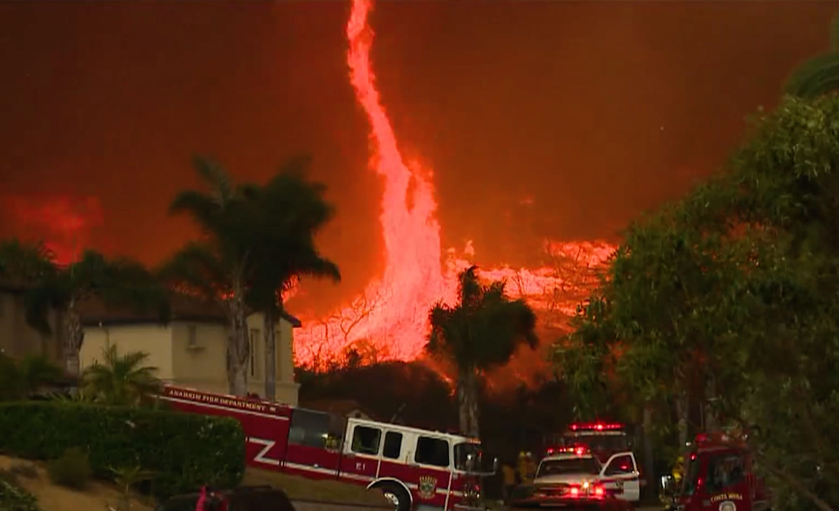 How Does a Fire Tornado Form? Scientific American