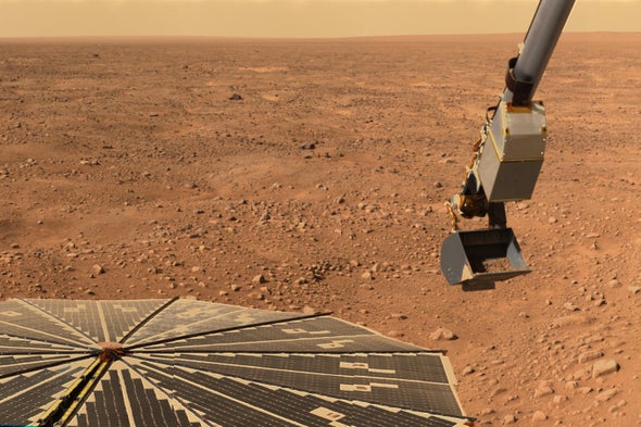 Toxic Compounds May Sterilize Martian Soil